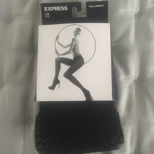 3/$35 Express patterned tights